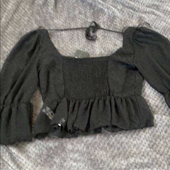 NWT FOREVER 21 PEPLUM LONG SLEEVE - Picture 4 of 4